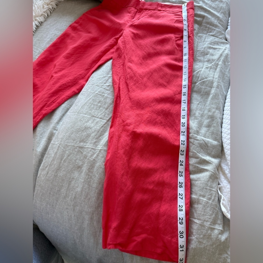Banana Republic Red Capris - Picture 7 of 8